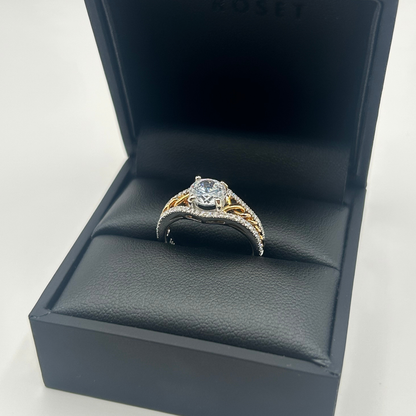 Roset 14K Gold "Edith" Engagement Ring