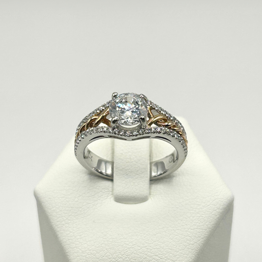 Roset 14K Gold "Edith" Engagement Ring