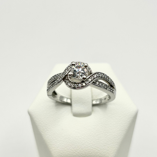 Roset 14K Gold Engagement Ring NN14K50