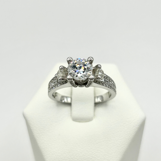 Roset 18K Gold Engagement Ring 1209mt