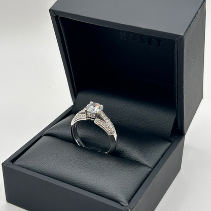 Roset 18K White Gold Engagement Ring 3216mt