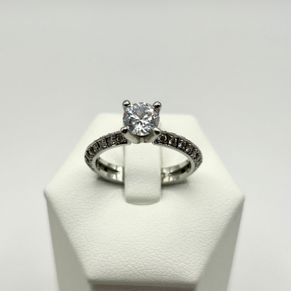 Roset Platinum Engagement Ring