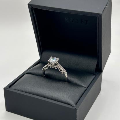 Verragio 18K White Gold Engagement Ring 7031X