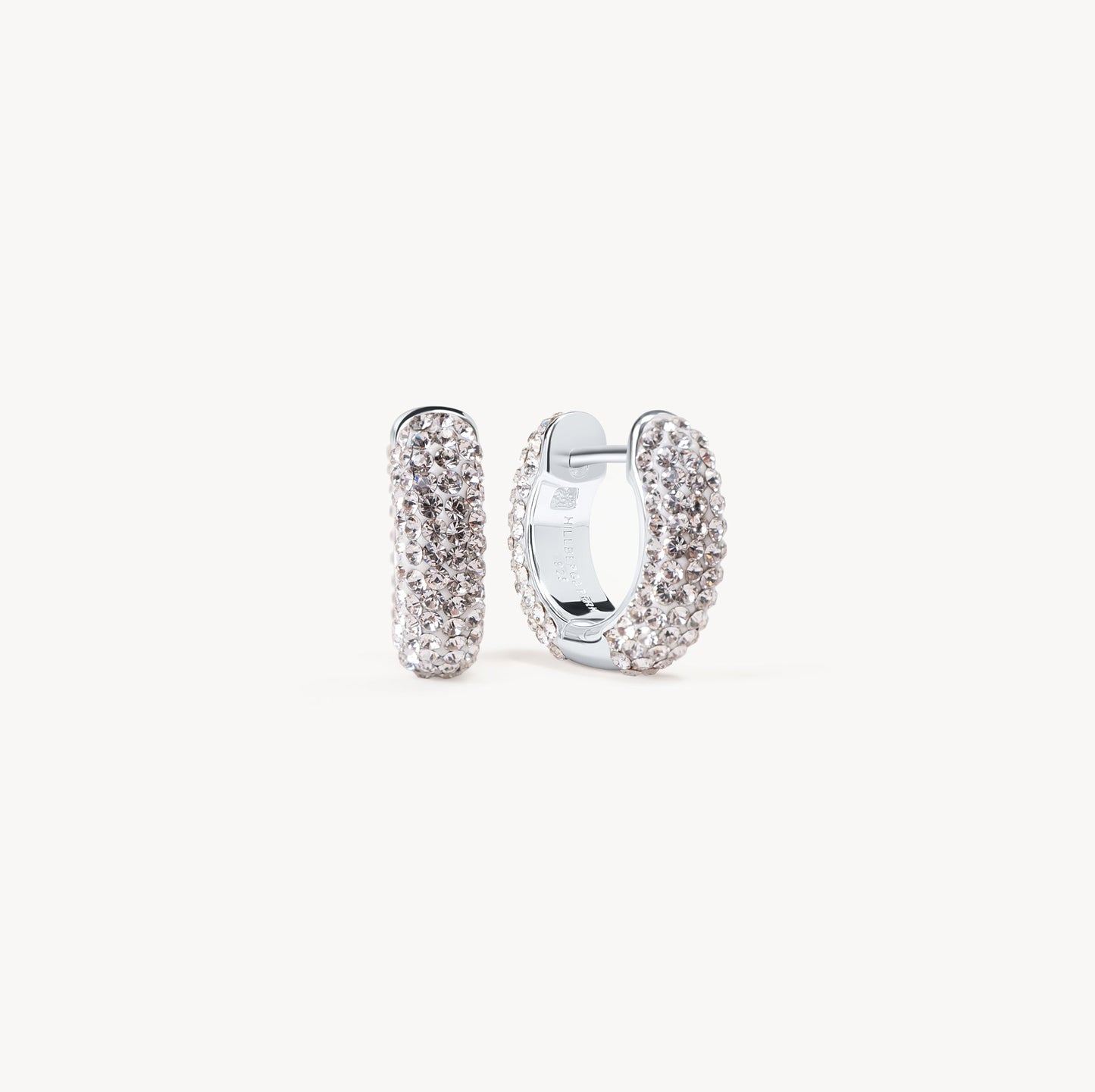 H&B Small Sparkle Hoop Earrings