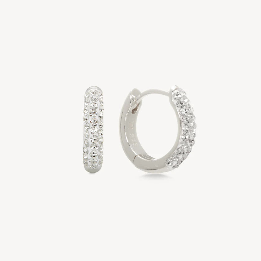 H&B Birthstone Always On Sparkle Hoops