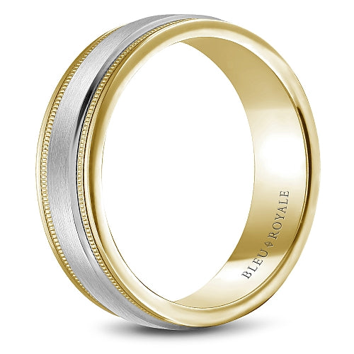 Bleu Royale 14K Gold Men's Ring RYL-105WY65