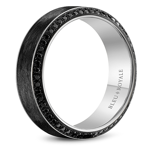 Bleu Royale 14K Gold Men's Ring RYL-217WBD75