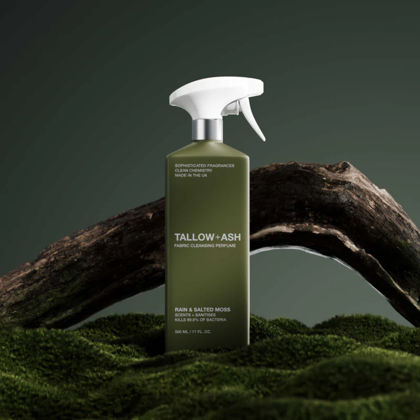 Tallow + Ash Rain & Salted Moss Fabric Cleansing Perfume 500ml