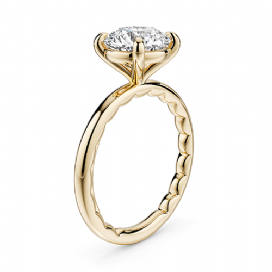 Luna Engagement Ring - 2.00ct Lab-Grown Diamond in 14K Gold