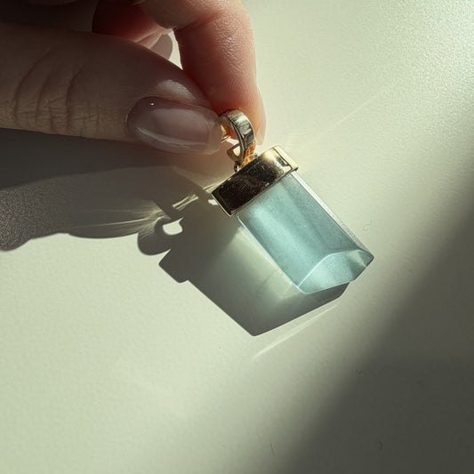 CANDY PUSH POP AQUA Pendants 14K