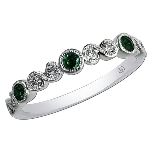 Roset - Emerald Stackable Ring