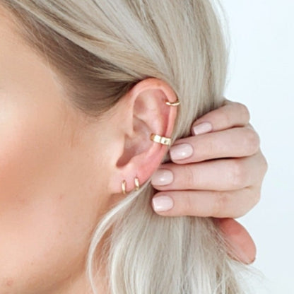 Roset Gold Label - "Chicago" Flat Ear Cuff