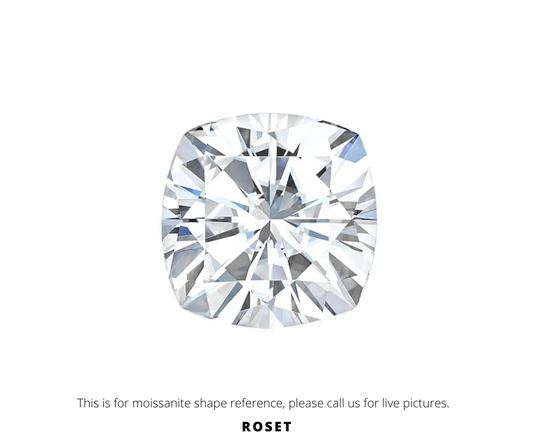 Loose Moissanite Cushion Cut