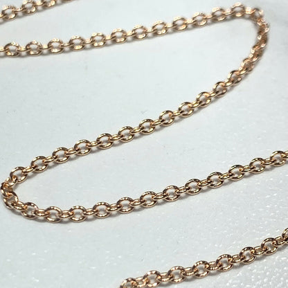 Cable 10K Rose 1.5mm Chain FUSE - Permanent Jewelry