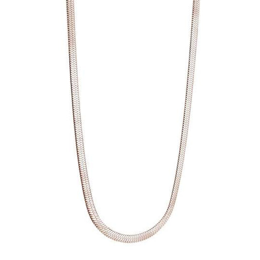 ITALGEM - 4mm Herringbone Necklace