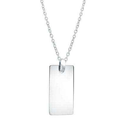 ITALGEM - S. Steel Scarlett Pendant Necklace