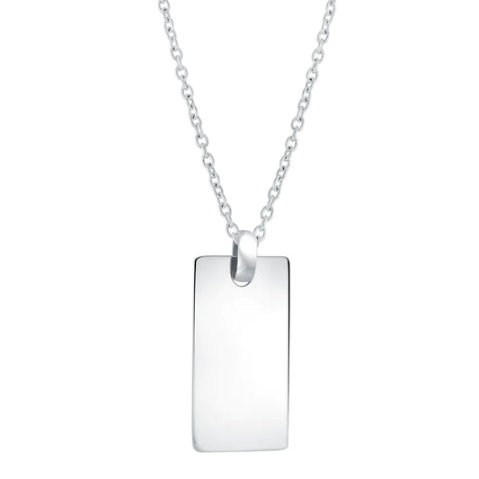 ITALGEM - S. Steel Scarlett Pendant Necklace