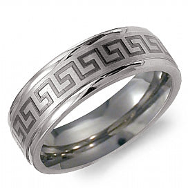 Torque - Titanium Men's Ring TI-0010