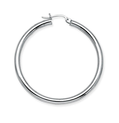 Roset Gold Label - "Rowan" Polished Hoops