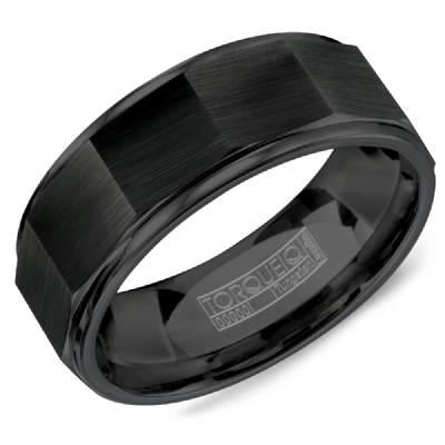 Crown Ring Tungsten Carbide - Men's Ring TU-0029