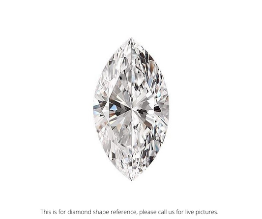 0.45ct. Marquise Diamond - I I1 - Roset Z366