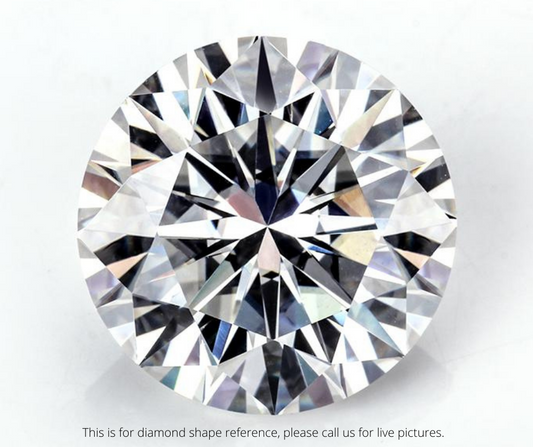 0.70ct. Round Diamond - J VVS2 - GIA Certified - Roset Z148