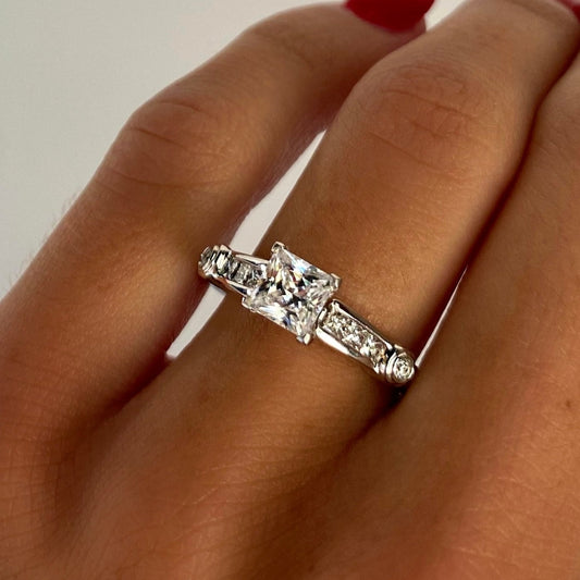 Roset 14K Gold "Georgette" Engagement Ring ER/WRC